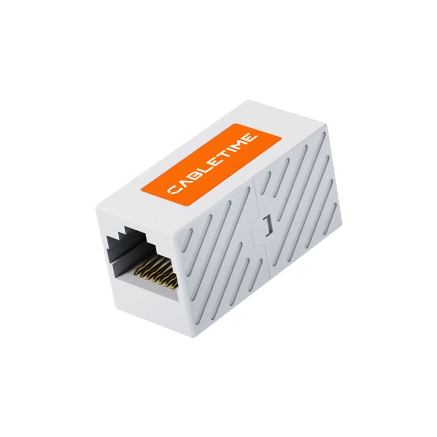 Adapter Barrel Konektor LAN RJ45 Cat.6 Female to Female