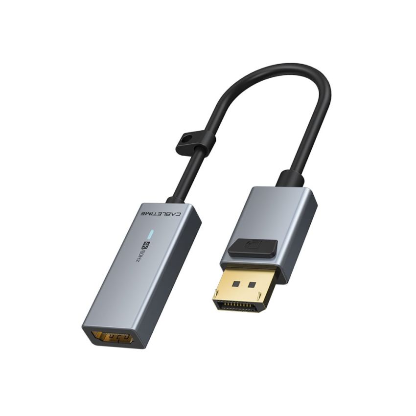Converter DisplayPort to HDMI Adapter DP to VGA HDTV High Quality Aluminium