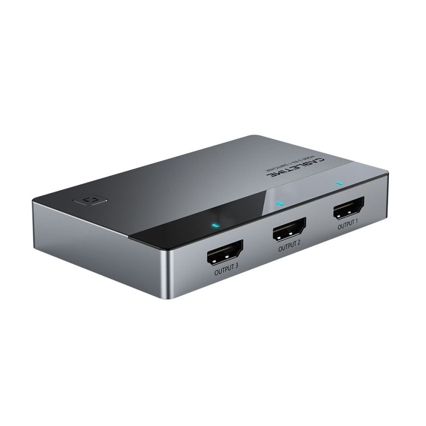 HDMI Switcher 3 In 1 Out 4K Premium Series w/ Manual Remote Control