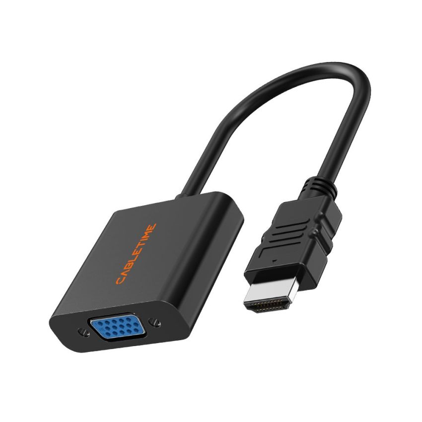 Converter HDMI to VGA Adapter FHD 1080p 60Hz