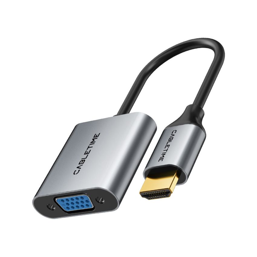 HDMI to VGA Adapter Converter HDMI FHD 1080p 