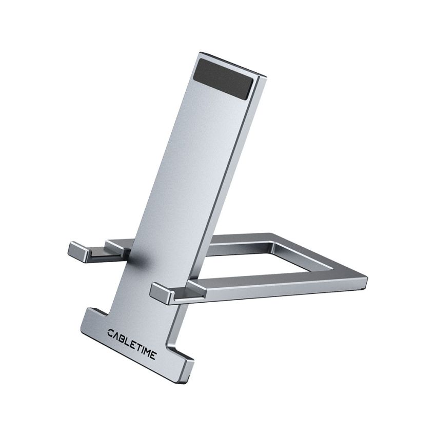Phone Holder Aluminum Stand Adjustment Foldable Design Elegant