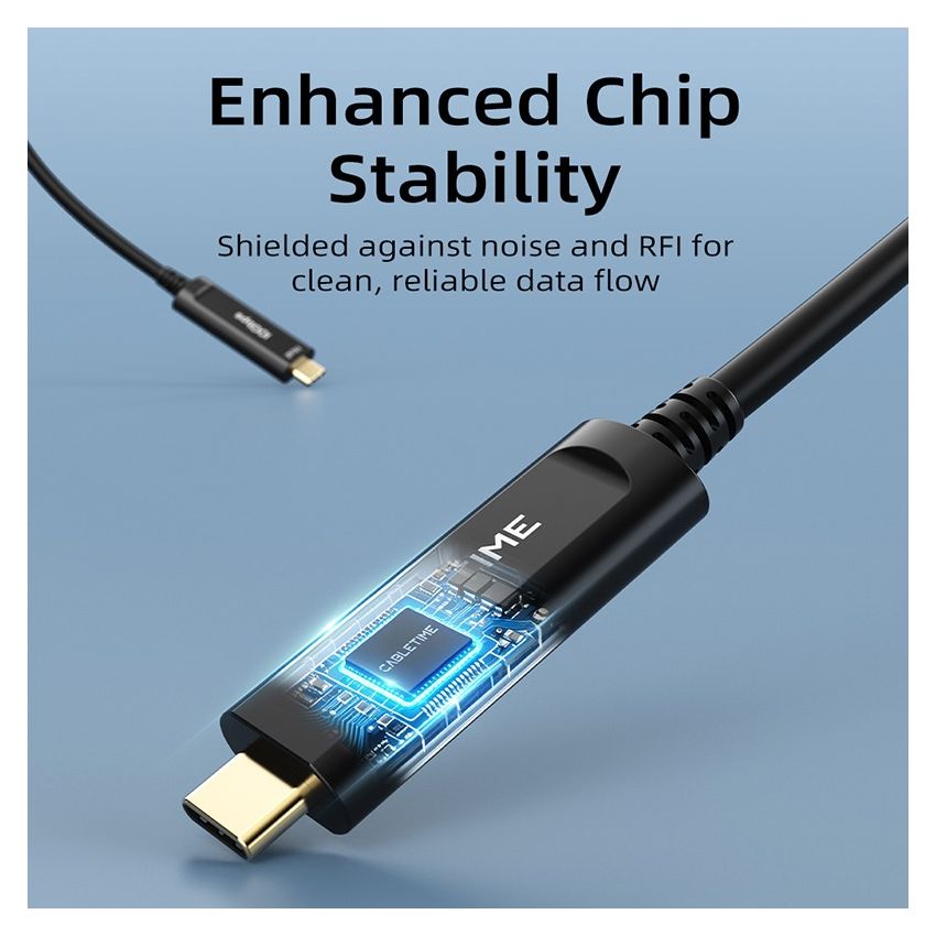 Kabel Data USB-C 3.2 Gen2 Active Optical Data Cable AOC Fiber Data Transfer for VR Camera