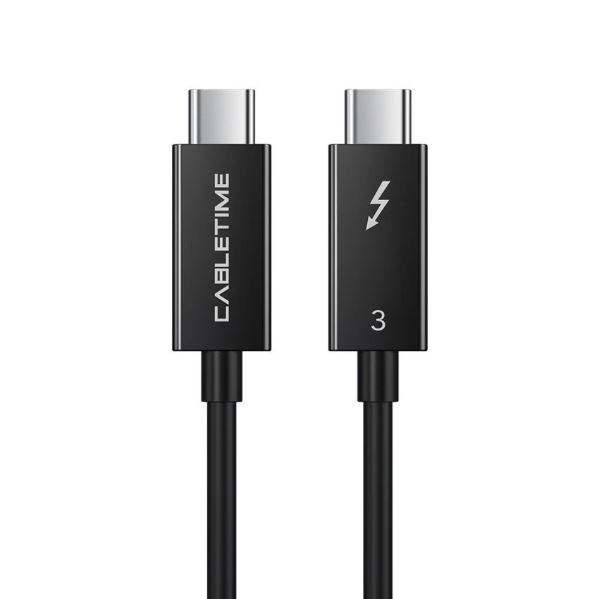 Kabel USB-C 4K Thunderbolt 3 PD 100W Fast Charge