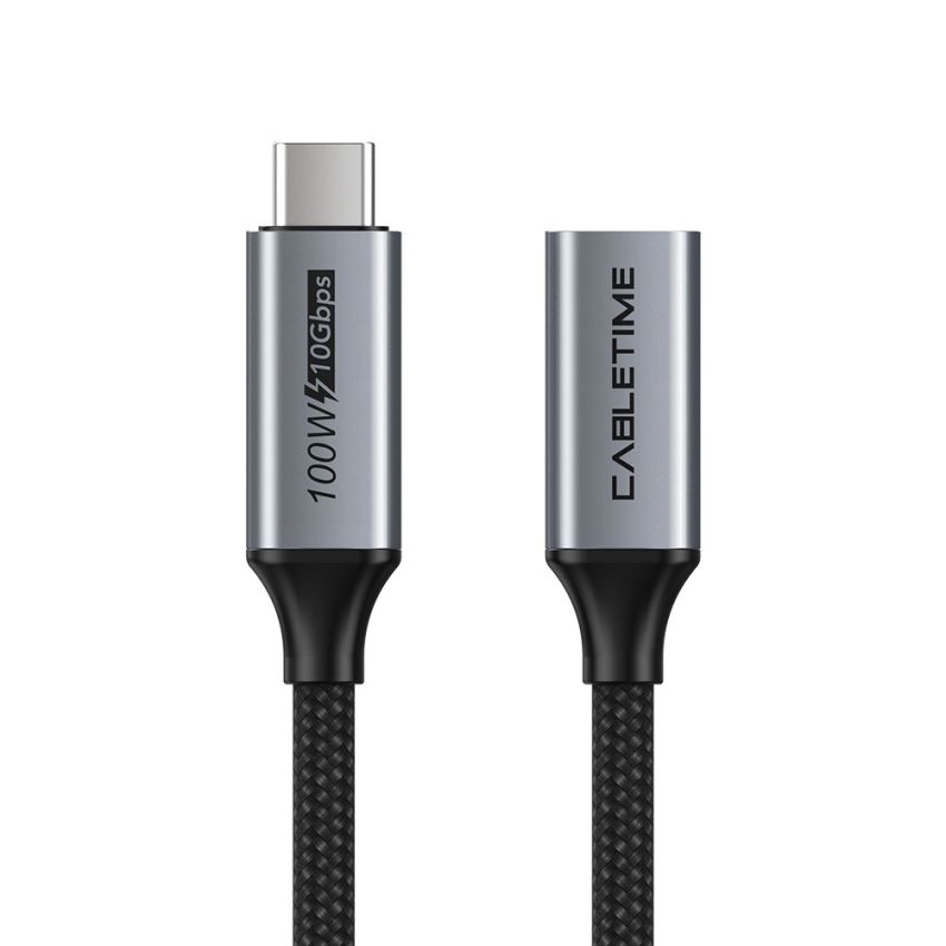Kabel Extension USB C Thunderbolt 3 PD 100W Fast Charging Male