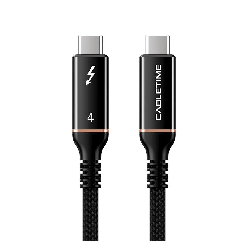Kabel Data USB 4 8K PD 100W High Speed Data Transfer
