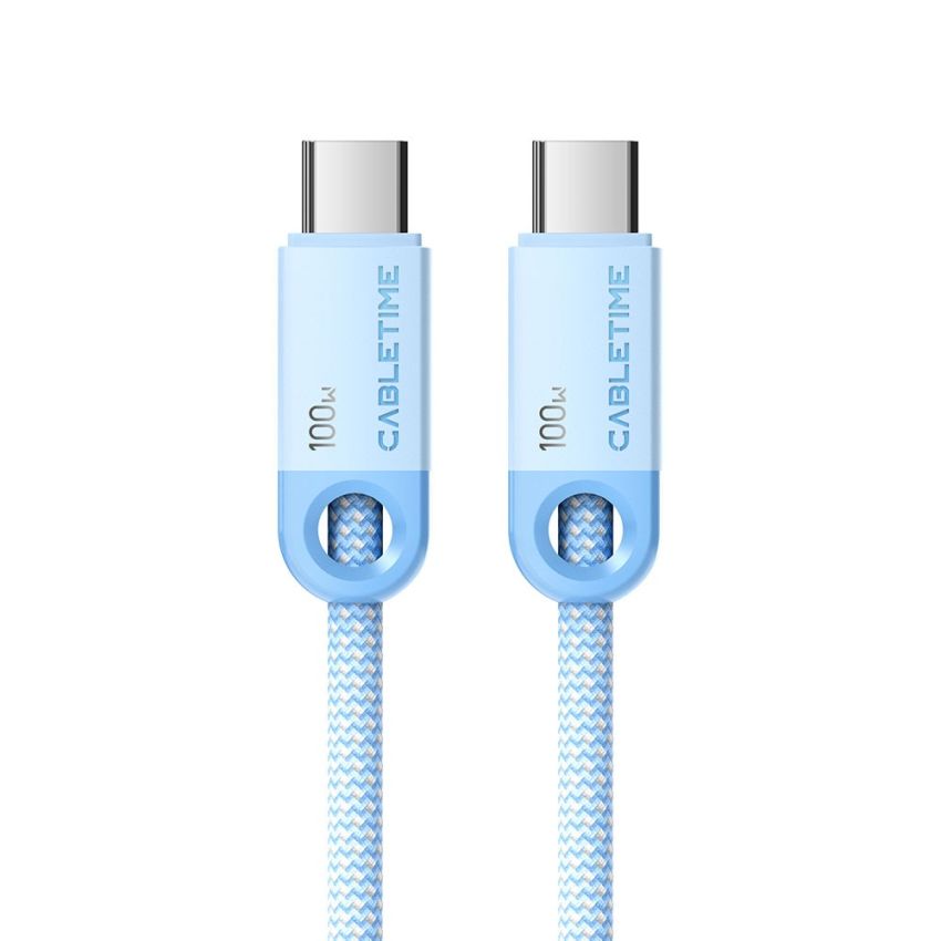 Kabel Data Fast Charger USB-C to C PD 100W USB Type C
