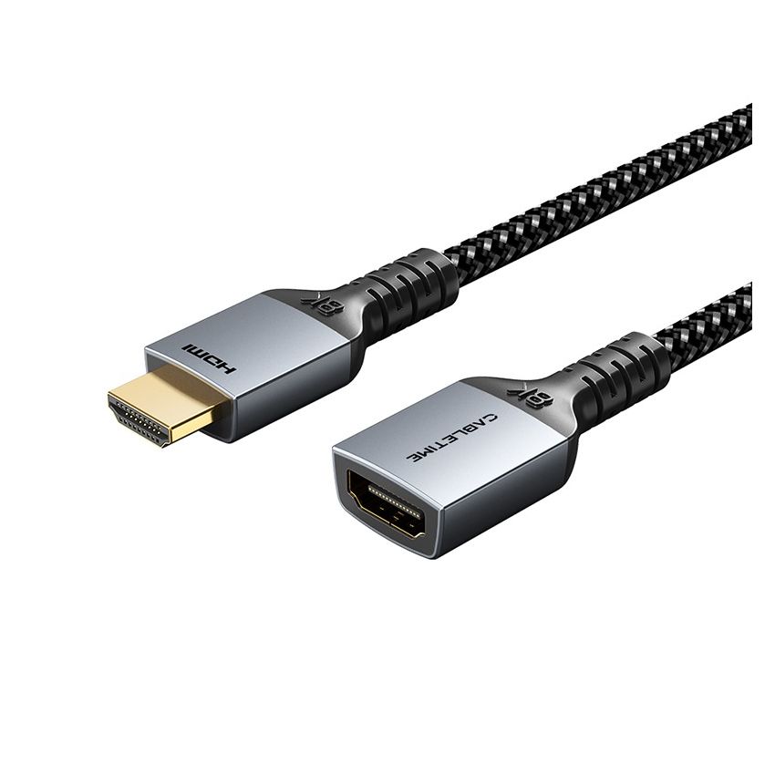 Kabel HDMI Extension 8K Perpanjangan HDMI 2.1 Male To Female