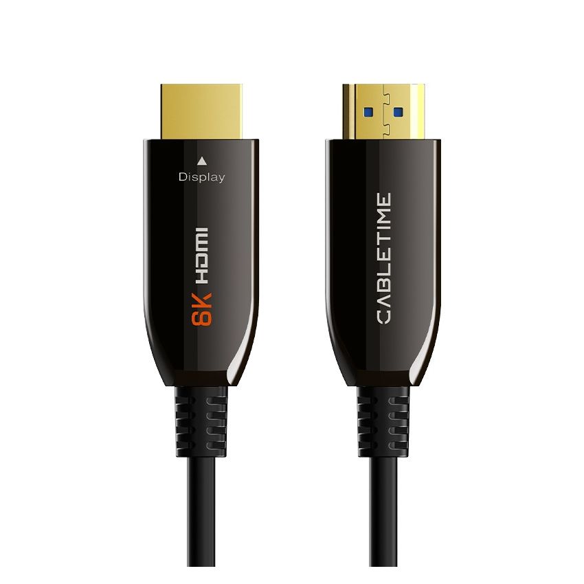 Kabel HDMI Fiber Optic Active 2.1 8K60Hz 48Gbps HDR 120M 150M 200M