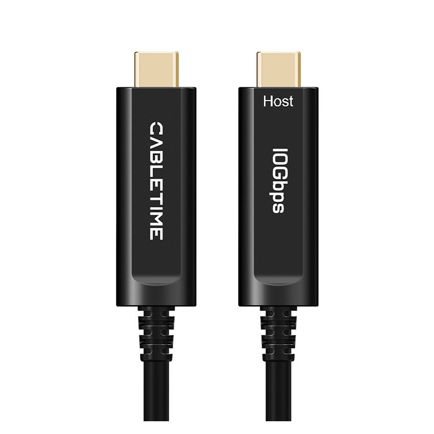 Kabel Data USB-C 3.2 Gen2 Active Optical Data Cable AOC Fiber Data Transfer for VR Camera