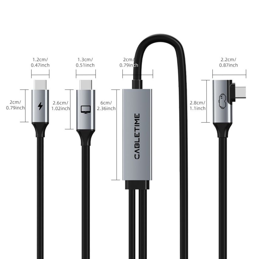 Kabel Data VR Gaming PC Oculus Quest Link USB C 5Gbps
