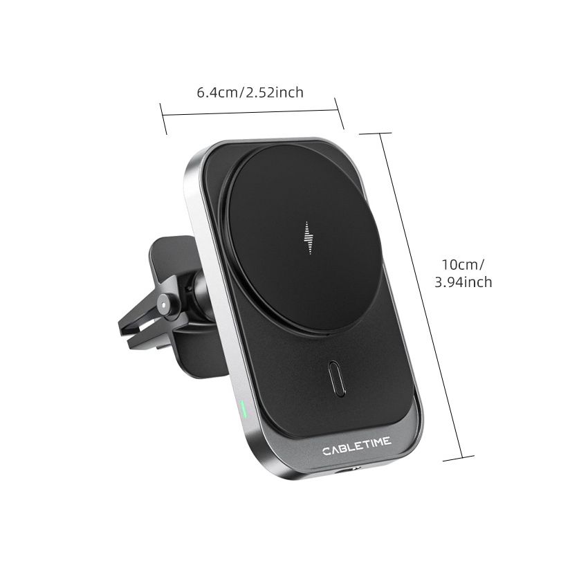 Car Holder Phone Wireless Charger For Car Mount Mobile Phone