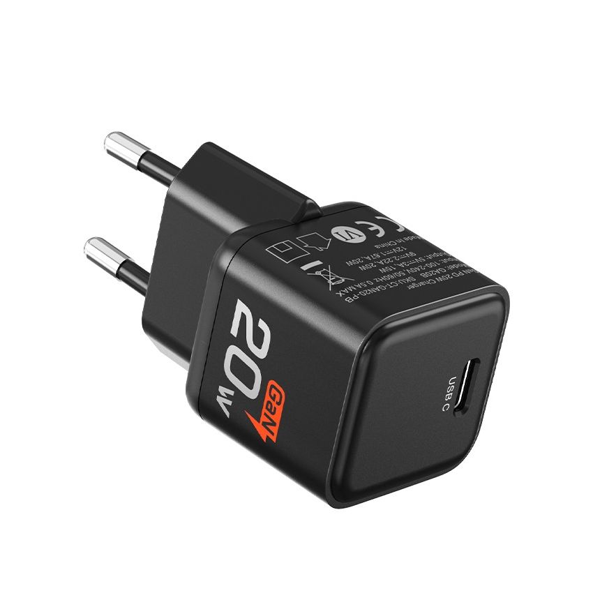 Adaptor GaN Charger 20W for iPhone 15/14/Pro Max