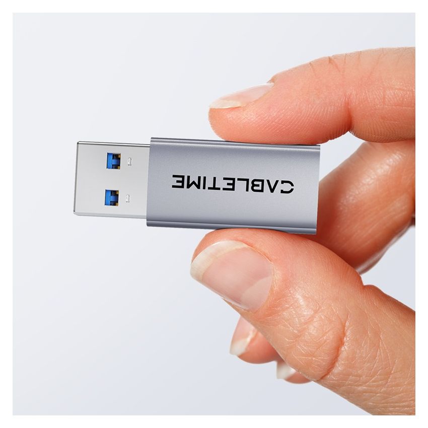 OTG USB to USB C Adapter Type A to C Data Sync Charge Adapter
