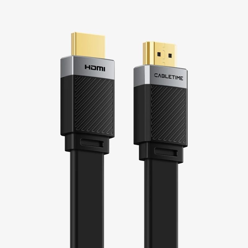 Kabel HDMI 2.0 Flat Male to Male 4K HDR10+ for TV Projector
