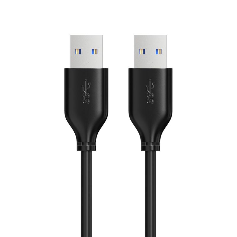 Kabel USB 3.0 Super Speed Data Transfer Male To Male USB Certified