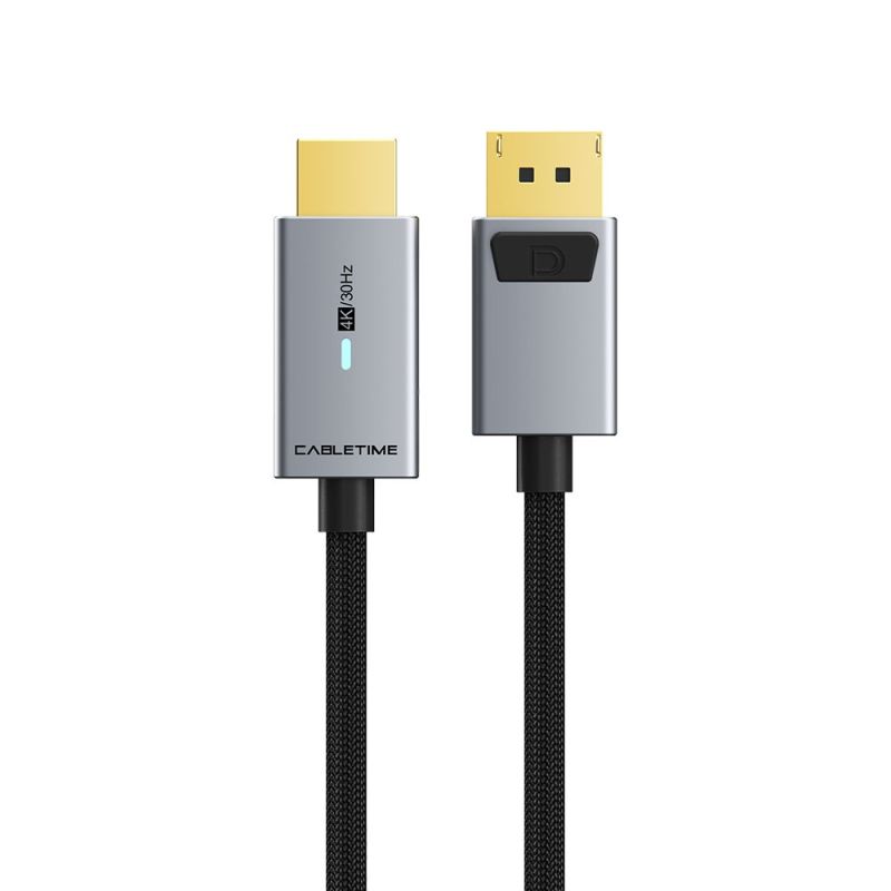 Kabel DisplayPort to HDMI 4K Conveter DP to HDMI