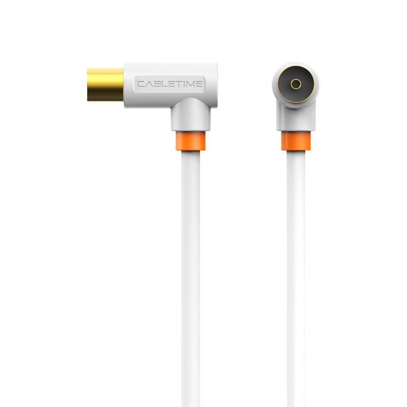 Kabel Antena TV Digital Analog Coaxial Cable Antena Male to Female