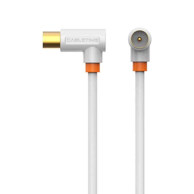 Kabel Antena TV Parabola CCTV Coaxial Cable Male to Male