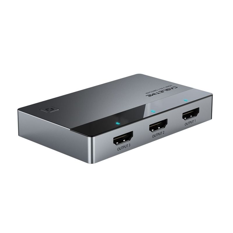 HDMI Switcher 3 In 1 Out 4K Premium Series w/ Manual Remote Control