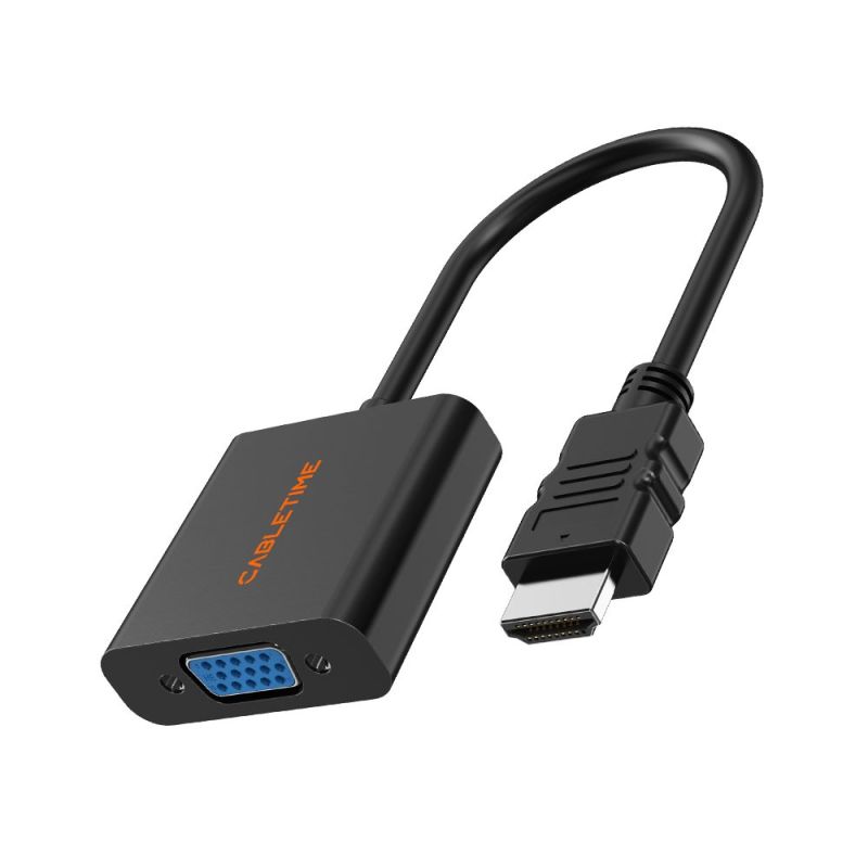 Converter HDMI to VGA Adapter FHD 1080p 60Hz