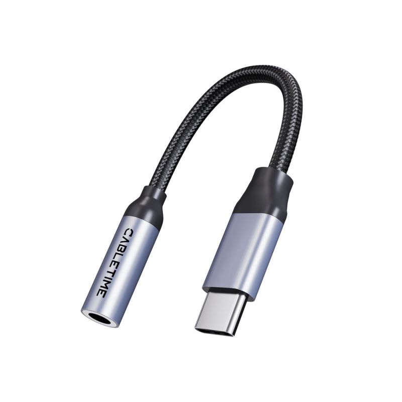 Adapter USB Type C to Aux 3.5mm Female Audio