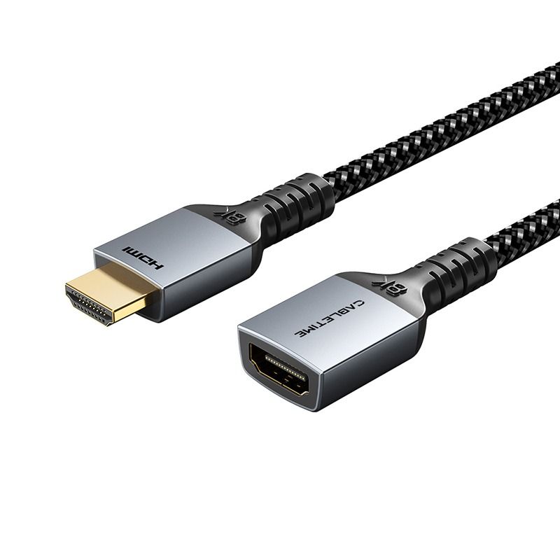 Kabel HDMI Extension 8K Perpanjangan HDMI 2.1 Male To Female