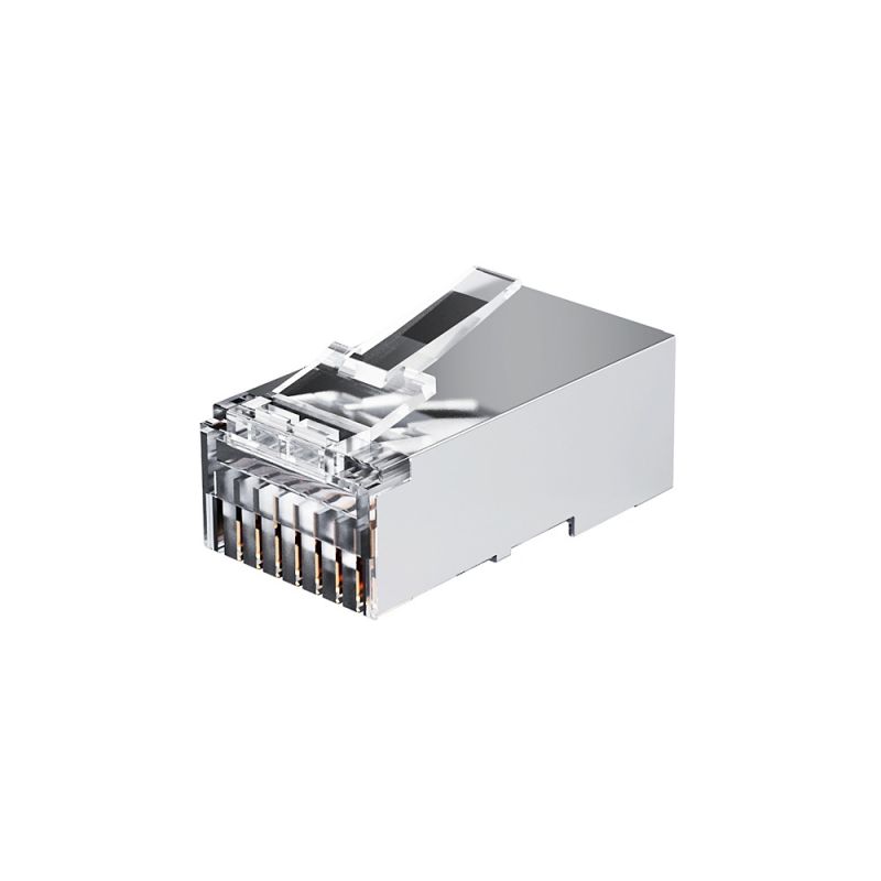 Konektor RJ45 Cat6 FTP Modular Ethernet Gigabit 10 50Pcs 100Pcs