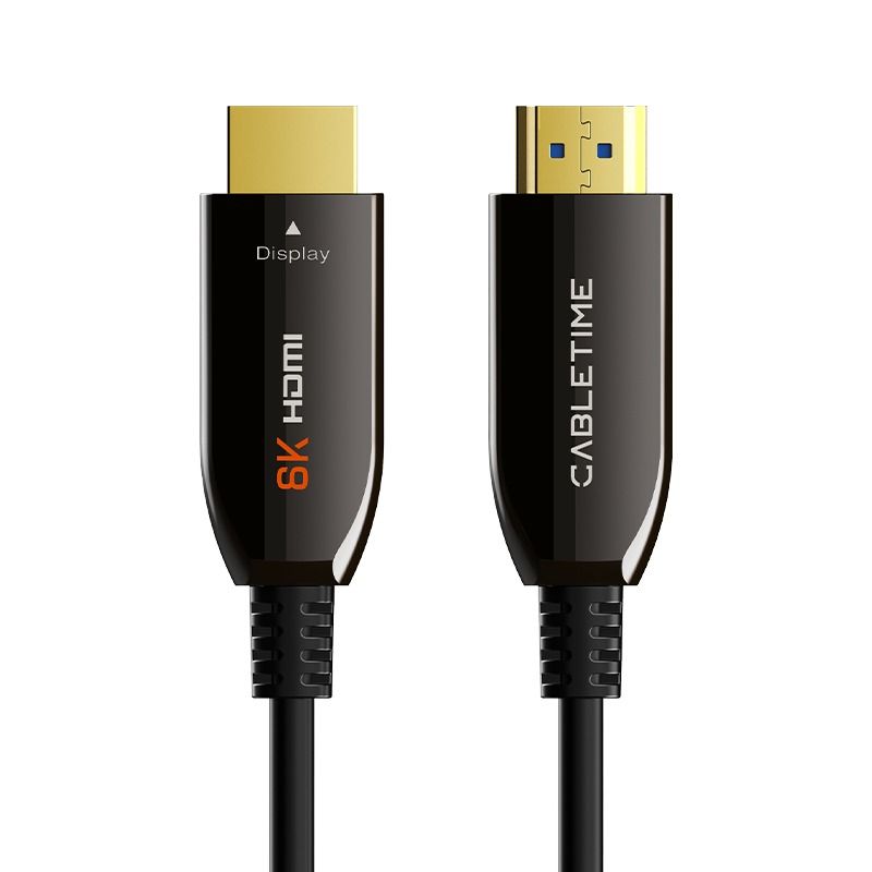 Kabel HDMI Fiber Optic Active 2.1 8K60Hz 48Gbps HDR 120M 150M 200M