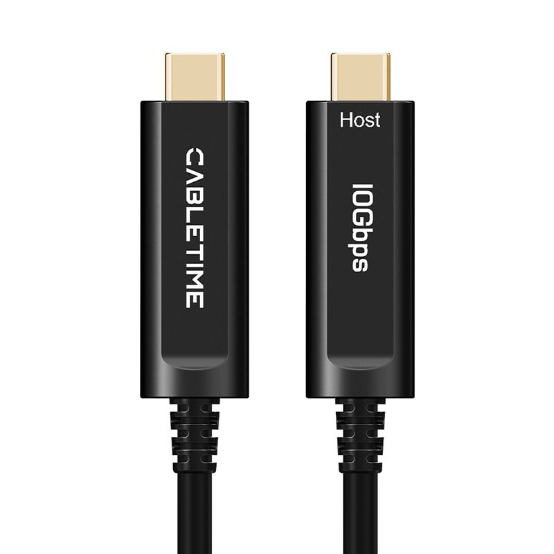 Kabel Data USB-C 3.2 Gen2 Active Optical Data Cable AOC Fiber Data Transfer for VR Camera