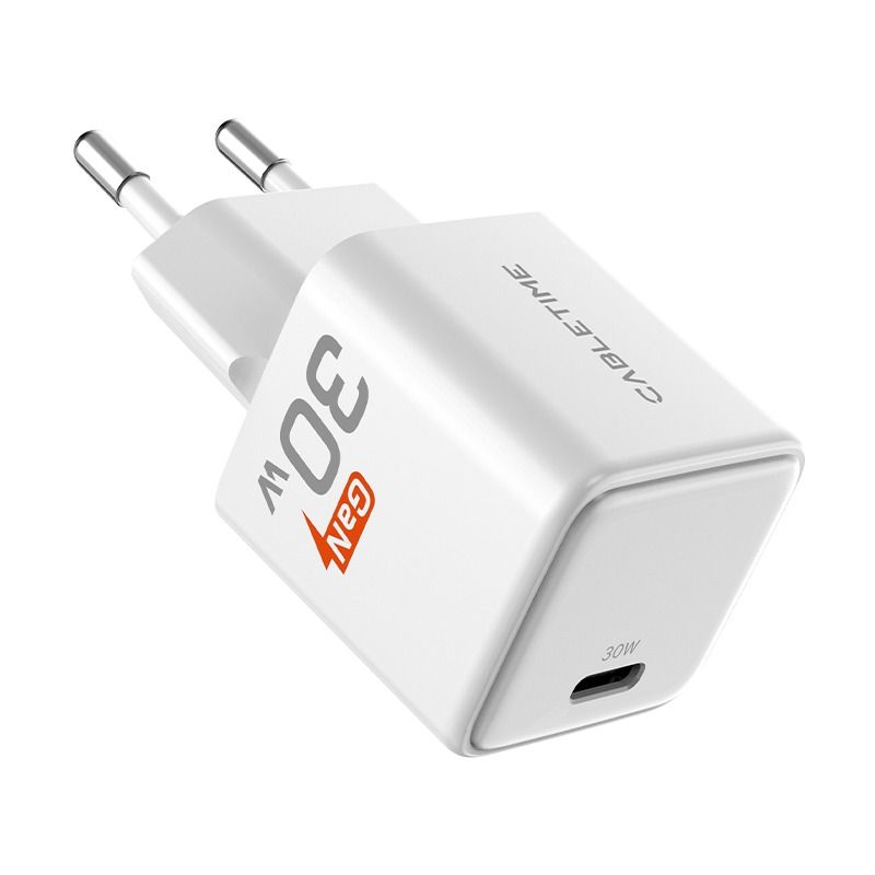 Adaptor USB-C GaN 30W Wall Charger PD 3.0 for iPhone