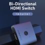 HDMI Switcher 2 In 1 Out 4K60Hz
