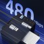 Kabel Data USB-A 2.0 Male to USB-B Male For Scanner Printer DAC