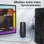 VGA to HDMI Adapter Converter 1080p dengan USB Audio & Power