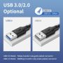 Kabel USB 3.0 Super Speed Data Transfer Male To Male USB Certified