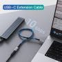 Kabel Extension USB C Thunderbolt 3 PD 100W Fast Charging Male