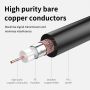 Kabel Antena TV Digital Analog Coaxial Cable Antena Male to Female
