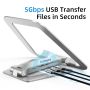 Hub 8In1 HDMI USB-A USB-C PD TF SD Audio 3.5mm w/ Laptop Stand