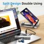 Hub 8In1 HDMI USB-A USB-C PD TF SD Audio 3.5mm w/ Laptop Stand