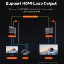 HDMI Extender Over LAN 150M Full HD 1080P 60Hz RJ45 Cat5e Cat6 Splitter Loop Out IR Remote Support