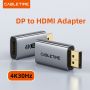 Converter DP to HDMI Female 4K30Hz Gold Plated