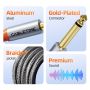 Kabel Audio Aux 6.5mm Male to Male untuk Speaker Mixer dan Alat Musik