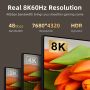 Kabel HDMI Optic Fiber Active 2.1 8K 60Hz 48Gbps HDR 