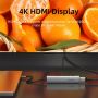 7In1 USB Type C Hub to HDMI 4K USB 3.0 TF/SD Slim Series w/ Power Delivery