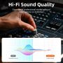 Aux 6.5mm Female to 3.5mm Male Audio Adapter Converter Gold