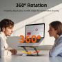 Adjustable Swivel Laptop Stand 360 Rotating for MacBook Pro