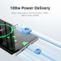 Kabel Data Type-C 6A Super Charge Pengisian Cepat untuk Android