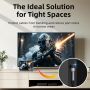 8K HDMI 2.1 Adapter Male to Female 90 Degree 270 Degree Left and Right Angle for TV