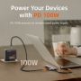 7In1 USB Type C Hub to HDMI 4K USB 3.0 TF/SD Slim Series w/ Power Delivery