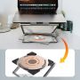 Laptop Stand for Desk With Hub 6In1 Docking Station Holder